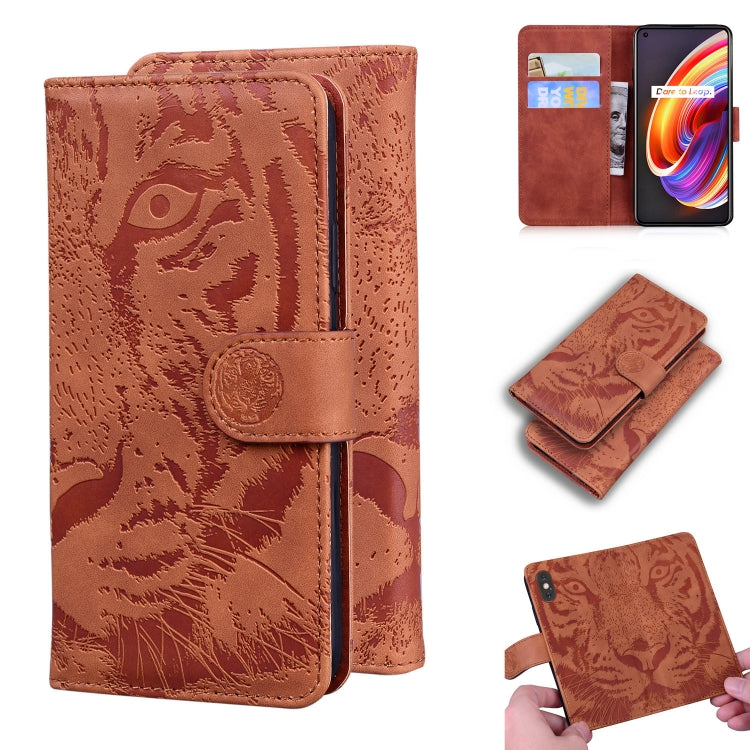 Tiger Embossing Pattern Horizontal Flip Leather Case with Holder & Card Slots & Wallet, For OPPO Realme X7 Pro 5G, For OPPO Reno 5 4G / Reno 5 5G, For OPPO Reno5 K / Find X3 Lite, For OPPO Reno5 Pro 5G, For Xiaomi Redmi K40 / K40 Pro / Poco F3         ...