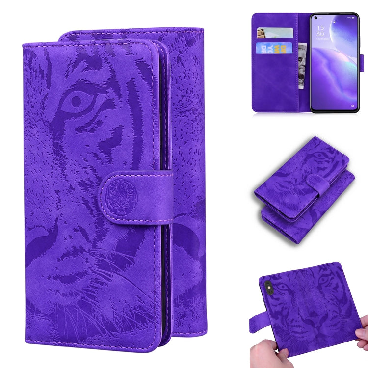 Tiger Embossing Pattern Horizontal Flip Leather Case with Holder & Card Slots & Wallet, For OPPO Realme X7 Pro 5G, For OPPO Reno 5 4G / Reno 5 5G, For OPPO Reno5 K / Find X3 Lite, For OPPO Reno5 Pro 5G, For Xiaomi Redmi K40 / K40 Pro / Poco F3         ...
