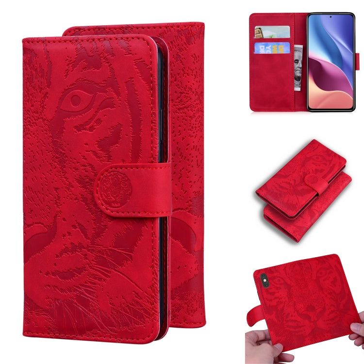 Tiger Embossing Pattern Horizontal Flip Leather Case with Holder & Card Slots & Wallet, For OPPO Realme X7 Pro 5G, For OPPO Reno 5 4G / Reno 5 5G, For OPPO Reno5 K / Find X3 Lite, For OPPO Reno5 Pro 5G, For Xiaomi Redmi K40 / K40 Pro / Poco F3         ...