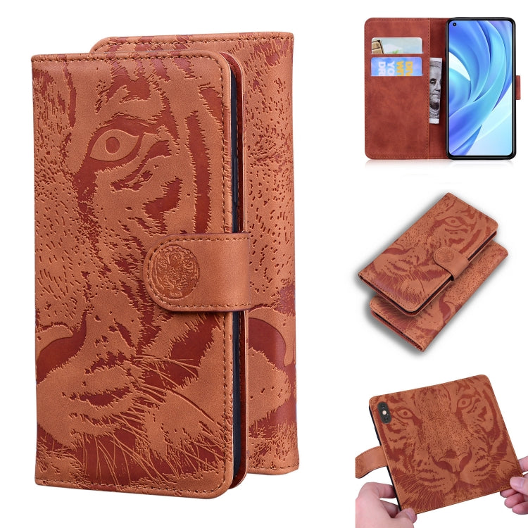 Tiger Embossing Pattern Horizontal Flip Leather Case with Holder & Card Slots & Wallet, For OPPO Realme X7 Pro 5G, For OPPO Reno 5 4G / Reno 5 5G, For OPPO Reno5 K / Find X3 Lite, For OPPO Reno5 Pro 5G, For Xiaomi Redmi K40 / K40 Pro / Poco F3         ...