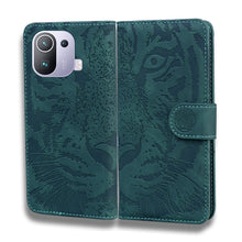 Load image into Gallery viewer, Tiger Embossing Pattern Horizontal Flip Leather Case with Holder &amp; Card Slots &amp; Wallet, For Xiaomi Mi 11 Pro