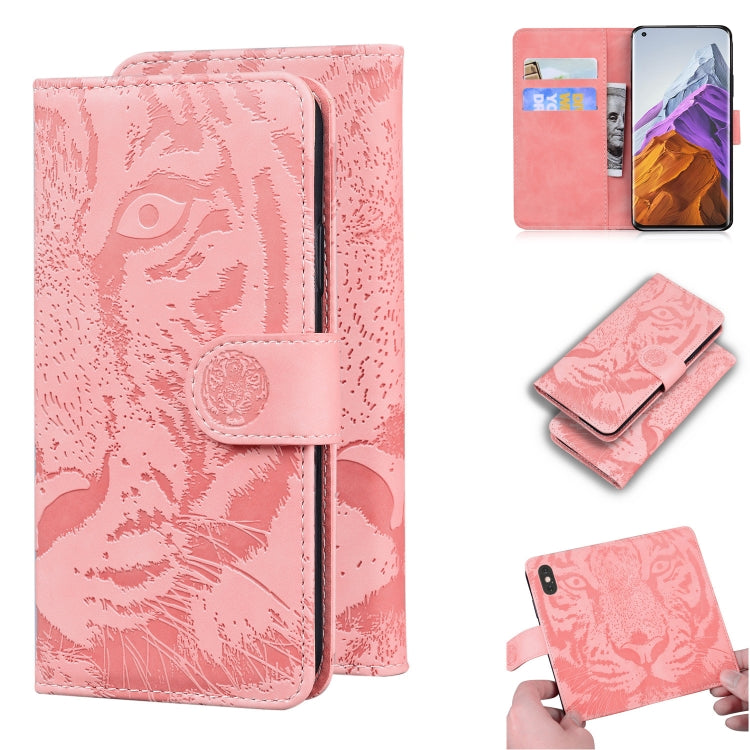 Tiger Embossing Pattern Horizontal Flip Leather Case with Holder & Card Slots & Wallet, For Xiaomi Mi 11 Pro