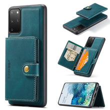 Load image into Gallery viewer, JEEHOOD Retro Magnetic Detachable Protective Case with Wallet &amp; Card Slot &amp; Holder, For Samsung Galaxy A32 5G, For Samsung Galaxy S20 FE, For Samsung Galaxy S20, For Samsung Galaxy S20+, For Samsung Galaxy S20 Ultra 5G, For Samsung Galaxy Note20 Ultra ...