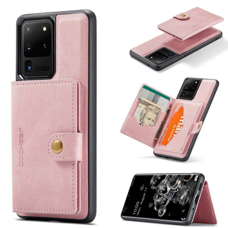 JEEHOOD Retro Magnetic Detachable Protective Case with Wallet & Card Slot & Holder, For Samsung Galaxy A32 5G, For Samsung Galaxy S20 FE, For Samsung Galaxy S20, For Samsung Galaxy S20+, For Samsung Galaxy S20 Ultra 5G, For Samsung Galaxy Note20 Ultra ...