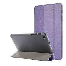 Load image into Gallery viewer, Silk Texture Three-fold Horizontal Flip Leather Case with Holder &amp; Pen Slot, For Samsung Galaxy Tab A7 Lite 8.7 T220 / T225, For iPad Air 13 2025 / 2024 / iPad Pro 12.9 2022 / 2021, For iPad Pro 11 (2021)