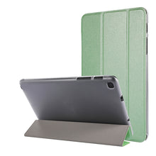 Load image into Gallery viewer, Silk Texture Three-fold Horizontal Flip Leather Case with Holder &amp; Pen Slot, For Samsung Galaxy Tab A7 Lite 8.7 T220 / T225, For iPad Air 13 2025 / 2024 / iPad Pro 12.9 2022 / 2021, For iPad Pro 11 (2021)