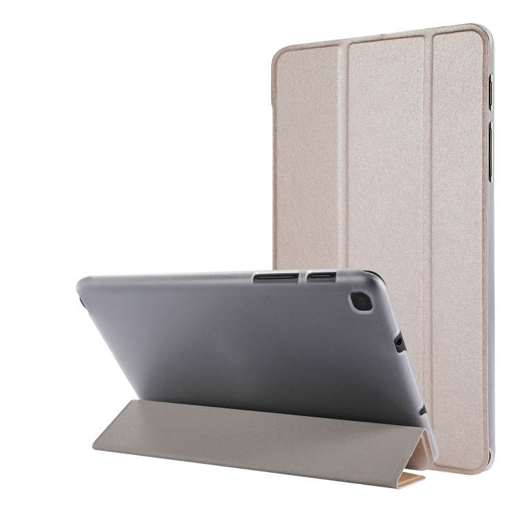 Silk Texture Three-fold Horizontal Flip Leather Case with Holder & Pen Slot, For Samsung Galaxy Tab A7 Lite 8.7 T220 / T225, For iPad Air 13 2025 / 2024 / iPad Pro 12.9 2022 / 2021, For iPad Pro 11 (2021)