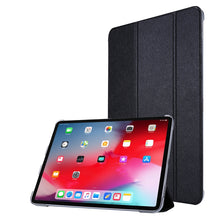 Load image into Gallery viewer, Silk Texture Three-fold Horizontal Flip Leather Case with Holder &amp; Pen Slot, For Samsung Galaxy Tab A7 Lite 8.7 T220 / T225, For iPad Air 13 2025 / 2024 / iPad Pro 12.9 2022 / 2021, For iPad Pro 11 (2021)