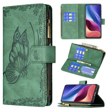 Load image into Gallery viewer, Flying Butterfly Embossing Pattern Zipper Horizontal Flip Leather Case with Holder &amp; Card Slots &amp; Wallet, For Xiaomi Redmi 9A, For Xiaomi Redmi 9C, For Xiaomi Redmi 9, For Xiaomi Redmi Note 10 Pro, For Xiaomi Redmi Note 9 Pro Max, For Xiaomi Redmi Note...