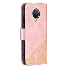 Load image into Gallery viewer, Matching Color Crocodile Texture Horizontal Flip PU Leather Case with Wallet &amp; Holder &amp; Card Slots, For Nokia G20, For Samsung Galaxy A22 5G