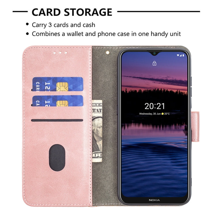 Matching Color Crocodile Texture Horizontal Flip PU Leather Case with Wallet & Holder & Card Slots, For Nokia G20, For Samsung Galaxy A22 5G