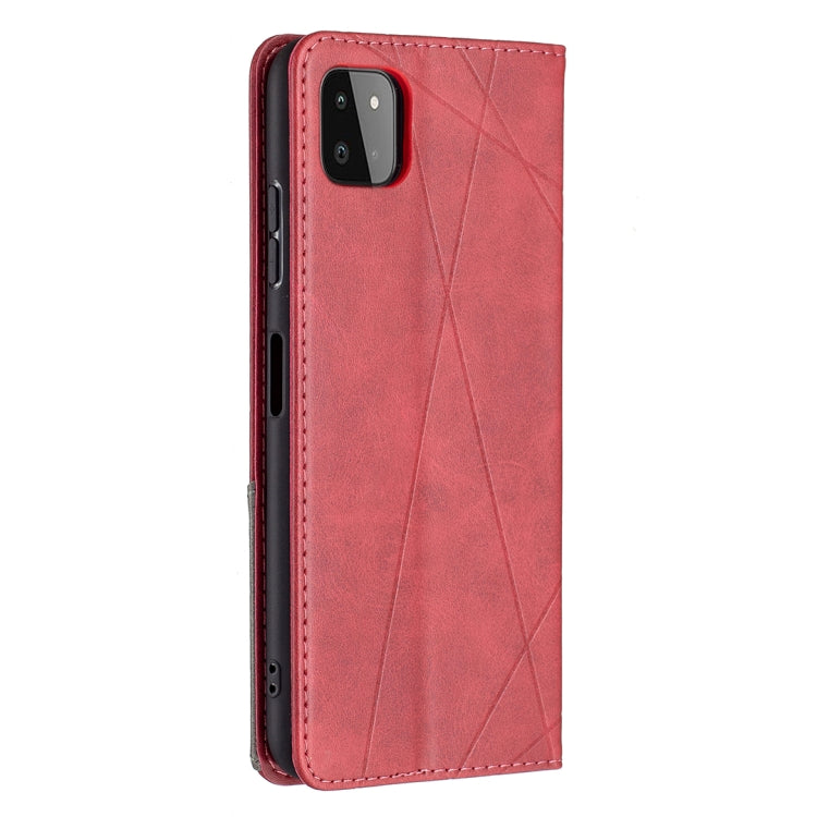 Rhombus Texture Horizontal Flip Magnetic Leather Case with Holder & Card Slots, For Samsung Galaxy A22 5G, For Samsung Galaxy A82 5G