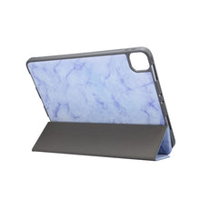 Load image into Gallery viewer, Marble Texture Horizontal Flip Leather Case with Three-folding Holder &amp; Sleep / Wake-up Function, For iPad Pro 11 2022 / 2021