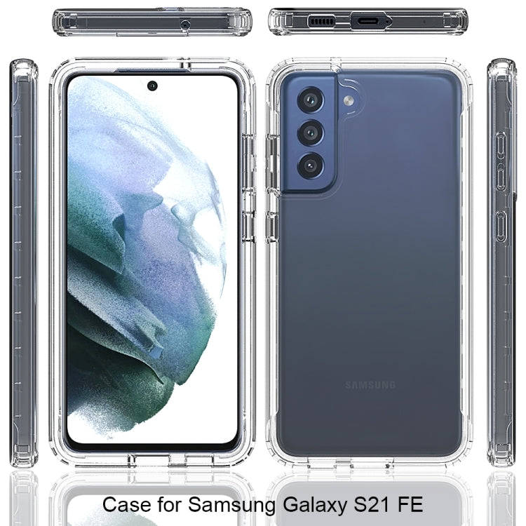 Shockproof Highly Transparent PC+TPU Protective Case, For Samsung Galaxy S21 FE, For Xiaomi Mi 10T Pro 5G, For Xiaomi Poco X3 NFC, For Xiaomi Redmi Note 10, For Xiaomi Redmi Note 10 Pro