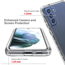 Load image into Gallery viewer, Shockproof Highly Transparent PC+TPU Protective Case, For Samsung Galaxy S21 FE, For Xiaomi Mi 10T Pro 5G, For Xiaomi Poco X3 NFC, For Xiaomi Redmi Note 10, For Xiaomi Redmi Note 10 Pro