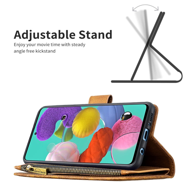 Flying Butterfly Embossing Pattern Zipper Horizontal Flip Leather Case with Holder & Card Slots & Wallet, For Samsung Galaxy A51 4G, For Samsung Galaxy A52 4G / 5G, For Samsung Galaxy A71 4G, For Samsung Galaxy A72 4G / 5G, For Samsung Galaxy S20      ...