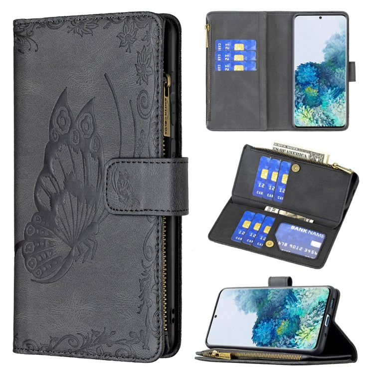 Flying Butterfly Embossing Pattern Zipper Horizontal Flip Leather Case with Holder & Card Slots & Wallet, For Samsung Galaxy A51 4G, For Samsung Galaxy A52 4G / 5G, For Samsung Galaxy A71 4G, For Samsung Galaxy A72 4G / 5G, For Samsung Galaxy S20      ...