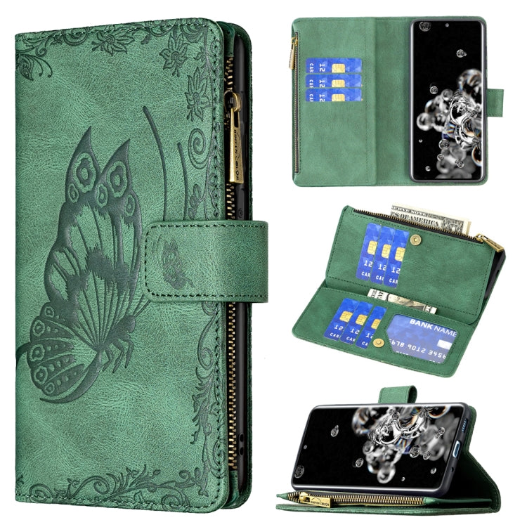Flying Butterfly Embossing Pattern Zipper Horizontal Flip Leather Case with Holder & Card Slots & Wallet, For Samsung Galaxy A51 4G, For Samsung Galaxy A52 4G / 5G, For Samsung Galaxy A71 4G, For Samsung Galaxy A72 4G / 5G, For Samsung Galaxy S20      ...