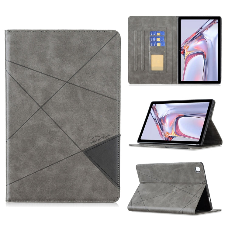 Rhombus Texture Horizontal Flip Magnetic Leather Case with Holder & Card Slots, For Samsung Galaxy Tab A7 10.4 (2020)