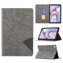 Load image into Gallery viewer, Rhombus Texture Horizontal Flip Magnetic Leather Case with Holder &amp; Card Slots, For Samsung Galaxy Tab A7 10.4 (2020)