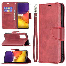 Load image into Gallery viewer, Retro Lambskin Texture Pure Color Horizontal Flip PU Leather Case with Holder &amp; Card Slots &amp; Wallet &amp; Lanyard, For Samsung Galaxy A22 5G, For Samsung Galaxy A82 5G