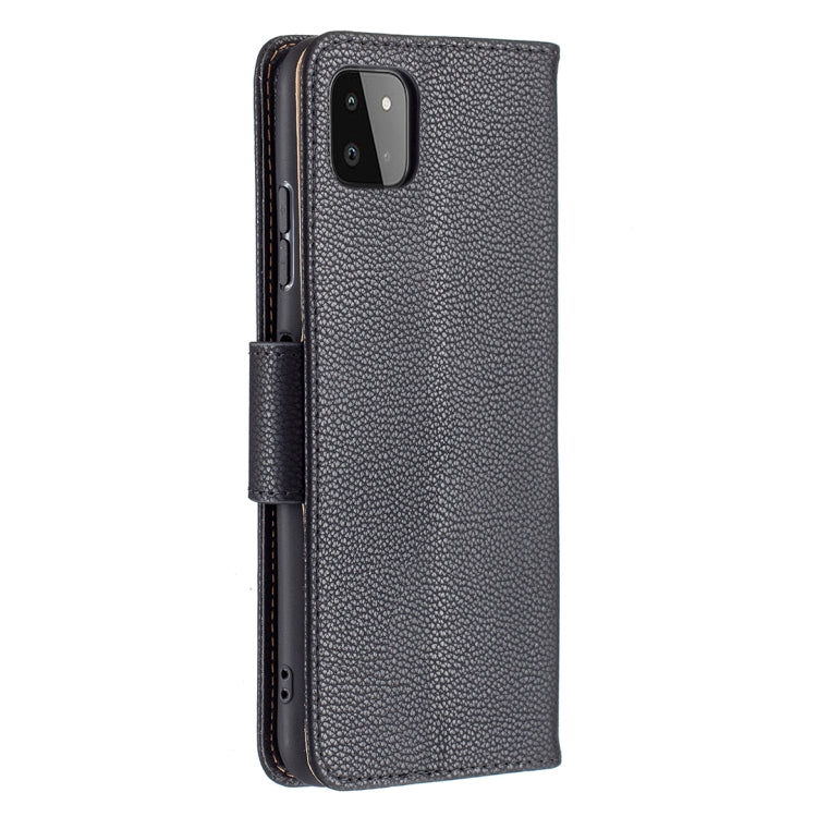 Litchi Texture Pure Color Horizontal Flip Leather Case with Holder & Card Slots & Wallet & Lanyard, For Samsung Galaxy A22 5G, For Samsung Galaxy A82 5G