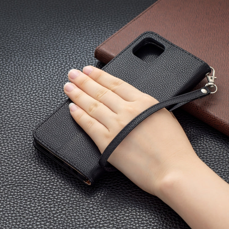 Litchi Texture Pure Color Horizontal Flip Leather Case with Holder & Card Slots & Wallet & Lanyard, For Samsung Galaxy A22 5G, For Samsung Galaxy A82 5G