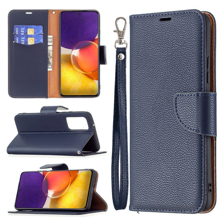 Litchi Texture Pure Color Horizontal Flip Leather Case with Holder & Card Slots & Wallet & Lanyard, For Samsung Galaxy A22 5G, For Samsung Galaxy A82 5G