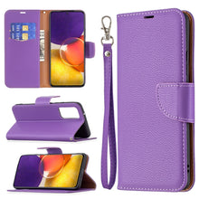 Load image into Gallery viewer, Litchi Texture Pure Color Horizontal Flip Leather Case with Holder &amp; Card Slots &amp; Wallet &amp; Lanyard, For Samsung Galaxy A22 5G, For Samsung Galaxy A82 5G
