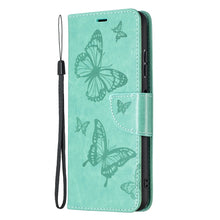 Load image into Gallery viewer, Embossing Two Butterflies Pattern Horizontal Flip PU Leather Case with Holder &amp; Card Slot &amp; Wallet &amp; Lanyard, For Samsung Galaxy A22 5G, For Samsung Galaxy A82 5G