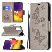 Load image into Gallery viewer, Embossing Two Butterflies Pattern Horizontal Flip PU Leather Case with Holder &amp; Card Slot &amp; Wallet &amp; Lanyard, For Samsung Galaxy A22 5G, For Samsung Galaxy A82 5G