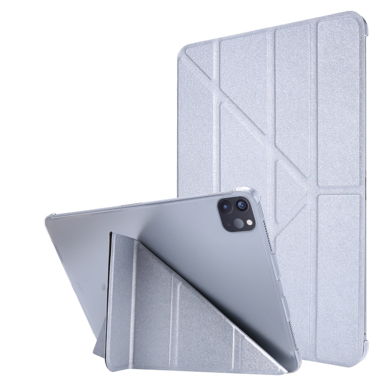 Silk Texture Horizontal Deformation Flip Leather Case with Holder, For iPad Air 13 2025 / 2024 / iPad Pro 12.9 2022 / 2021, For iPad Pro 11 2022 / 2021