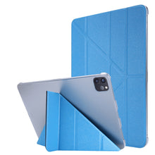 Load image into Gallery viewer, Silk Texture Horizontal Deformation Flip Leather Case with Holder, For iPad Air 13 2025 / 2024 / iPad Pro 12.9 2022 / 2021, For iPad Pro 11 2022 / 2021