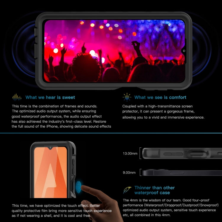 RedPepper Transparent Dot Shockproof Waterproof PC + TPU Protective Case, For Samsung Galaxy A72 4G, For Samsung Galaxy A32 5G