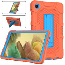 Load image into Gallery viewer, Contrast Color Robot Shockproof Silicone + PC Protective Case with Holder, For Samsung Galaxy Tab A7 Lite T220 / T225