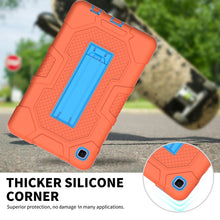 Load image into Gallery viewer, Contrast Color Robot Shockproof Silicone + PC Protective Case with Holder, For Samsung Galaxy Tab A7 Lite T220 / T225