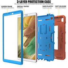 Load image into Gallery viewer, Contrast Color Robot Shockproof Silicone + PC Protective Case with Holder, For Samsung Galaxy Tab A7 Lite T220 / T225