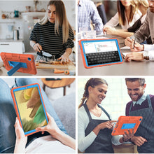 Load image into Gallery viewer, Contrast Color Robot Shockproof Silicone + PC Protective Case with Holder, For Samsung Galaxy Tab A7 Lite T220 / T225