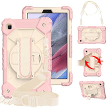 Load image into Gallery viewer, Contrast Color Robot Shockproof Silicon + PC Protective Case with Holder &amp; Shoulder Strap, For Samsung Galaxy Tab A7 Lite T220 / T225