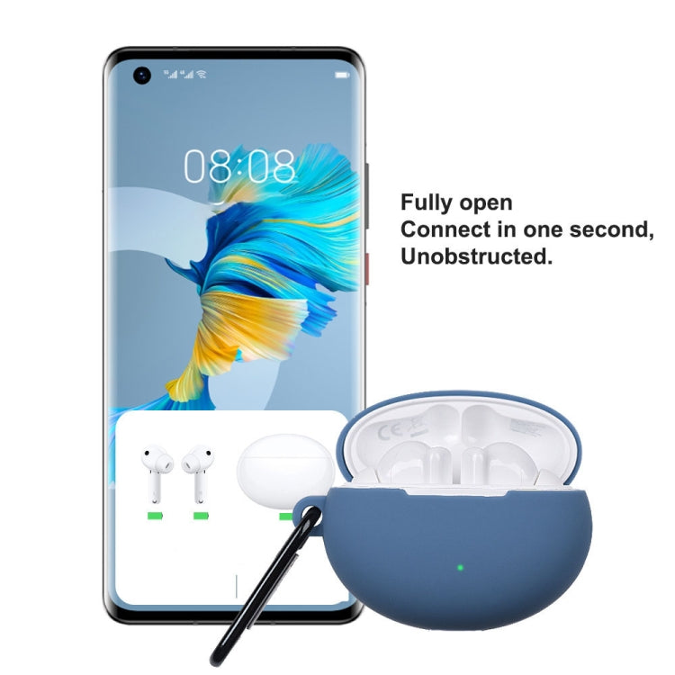 For Huawei FreeBuds 4i Liquid Silicone Earphone Protective Case