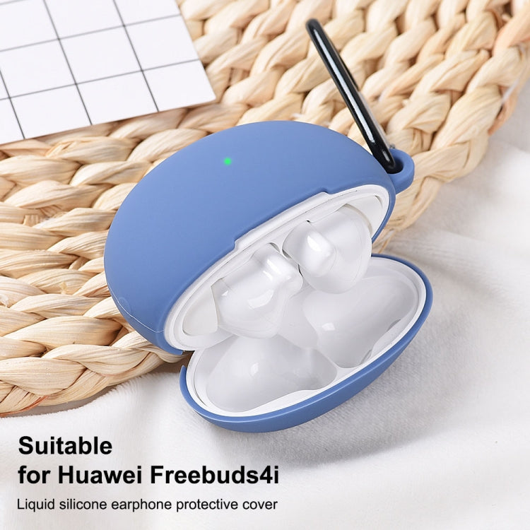 For Huawei FreeBuds 4i Liquid Silicone Earphone Protective Case
