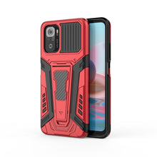 Load image into Gallery viewer, War Chariot Series Armor All-inclusive Shockproof PC + TPU Protective Case with Invisible Holder, For Xiaomi Redmi Note 10 4G, For Xiaomi Redmi Note 10 Pro