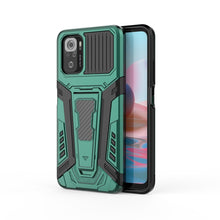 Load image into Gallery viewer, War Chariot Series Armor All-inclusive Shockproof PC + TPU Protective Case with Invisible Holder, For Xiaomi Redmi Note 10 4G, For Xiaomi Redmi Note 10 Pro