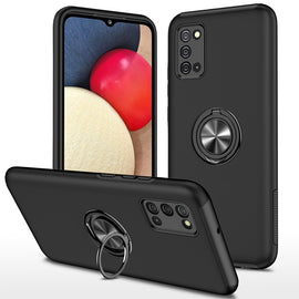 PC + TPU Shockproof Magnetic Protective Case with Invisible Ring Holder, For Samsung Galaxy A01 Core, For Samsung Galaxy A02s US Version, For Samsung Galaxy A20 / A30, For Samsung Galaxy A02 EU Version, For Samsung Galaxy A11                           ...