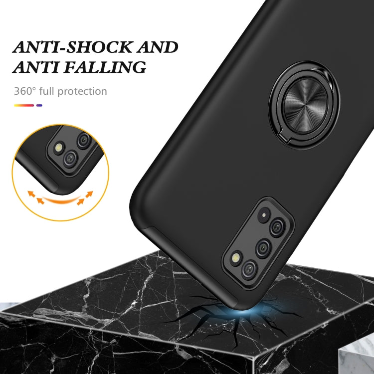 PC + TPU Shockproof Magnetic Protective Case with Invisible Ring Holder, For Samsung Galaxy A01 Core, For Samsung Galaxy A02s US Version, For Samsung Galaxy A20 / A30, For Samsung Galaxy A02 EU Version, For Samsung Galaxy A11                           ...