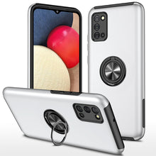 Load image into Gallery viewer, PC + TPU Shockproof Magnetic Protective Case with Invisible Ring Holder, For Samsung Galaxy A01 Core, For Samsung Galaxy A02s US Version, For Samsung Galaxy A20 / A30, For Samsung Galaxy A02 EU Version, For Samsung Galaxy A11                           ...