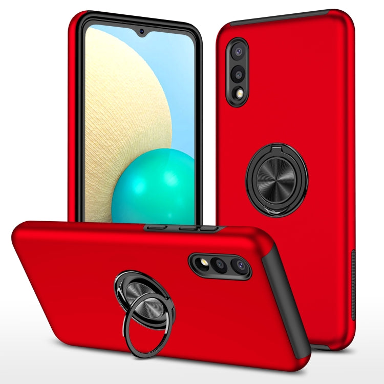 PC + TPU Shockproof Magnetic Protective Case with Invisible Ring Holder, For Samsung Galaxy A01 Core, For Samsung Galaxy A02s US Version, For Samsung Galaxy A20 / A30, For Samsung Galaxy A02 EU Version, For Samsung Galaxy A11                           ...