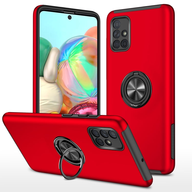 PC + TPU Shockproof Magnetic Protective Case with Invisible Ring Holder, For Samsung Galaxy A01 Core, For Samsung Galaxy A02s US Version, For Samsung Galaxy A20 / A30, For Samsung Galaxy A02 EU Version, For Samsung Galaxy A11                           ...