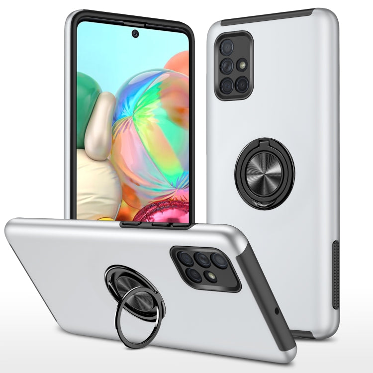 PC + TPU Shockproof Magnetic Protective Case with Invisible Ring Holder, For Samsung Galaxy A01 Core, For Samsung Galaxy A02s US Version, For Samsung Galaxy A20 / A30, For Samsung Galaxy A02 EU Version, For Samsung Galaxy A11                           ...