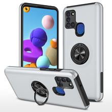 Load image into Gallery viewer, PC + TPU Shockproof Magnetic Protective Case with Invisible Ring Holder, For Samsung Galaxy A01 Core, For Samsung Galaxy A02s US Version, For Samsung Galaxy A20 / A30, For Samsung Galaxy A02 EU Version, For Samsung Galaxy A11                           ...